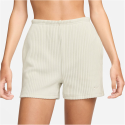 NIKE Sportswear Chill Knit High-Waist Slimfit 3" Shorts Damen 104 - lt orewood brn/lt orewood brn M