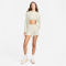 NIKE Sportswear Chill Knit High-Waist Slimfit 3" Shorts Damen 104 - lt orewood brn/lt orewood brn M