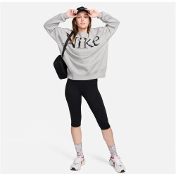 NIKE One High-Waist Capri-Leggings Damen 010 - black/black XS