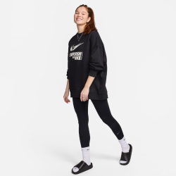 NIKE One High-Waist Leggings Damen 010 - black/black XS