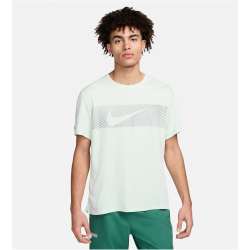 NIKE Miler Flash Dri-FIT UV kurzarm Laufshirt Herren 394...