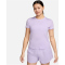 NIKE One Classic Dri-FIT kurzarm Fitness-Trainingsshirt Damen 512 - lilac bloom/black S