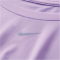 NIKE One Classic Dri-FIT kurzarm Fitness-Trainingsshirt Damen 512 - lilac bloom/black S