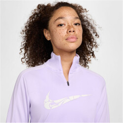 NIKE Swoosh Dri-FIT 1/2-Zip Langarmshirt Damen 512 -...