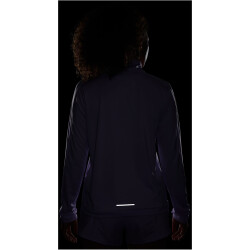 NIKE Swoosh Dri-FIT 1/2-Zip Langarmshirt Damen 512 - lilac bloom/white M