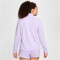 NIKE Swoosh Dri-FIT 1/2-Zip Langarmshirt Damen 512 - lilac bloom/white M