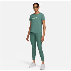 NIKE One Swoosh Dri-FIT kurzarm Laufshirt Damen 361 - bicoastal/vapor green S