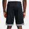 NIKE DNA Dri-FIT 10" Basketballshorts Herren 010 - black/white/white S