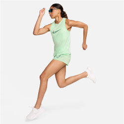 NIKE One Dri-FIT Mid-Rise 3" Shorts Damen 376 - vapor green/bicoastal S