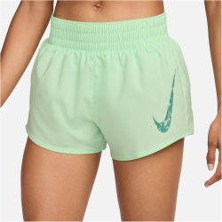 NIKE One Dri-FIT Mid-Rise 3" Shorts Damen 376 - vapor green/bicoastal S