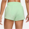 NIKE One Dri-FIT Mid-Rise 3" Shorts Damen 376 - vapor green/bicoastal S