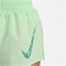 NIKE One Dri-FIT Mid-Rise 3" Shorts Damen 376 - vapor green/bicoastal L
