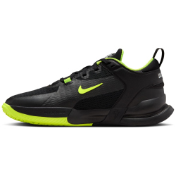 NIKE Crosscourt Hallenschuhe Kinder 001 - black/volt-white 32