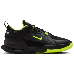 NIKE Crosscourt Hallenschuhe Kinder 001 - black/volt-white 32