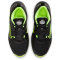 NIKE Crosscourt Hallenschuhe Kinder 001 - black/volt-white 32