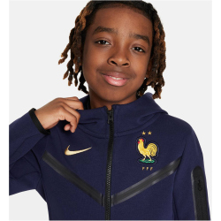 NIKE Frankreich Tech Fleece Kapuzenjacke Jungen 498 -...