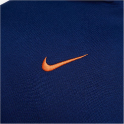 NIKE Niederlande Fleece Hoodie Herren 492 - blue void/safety orange S