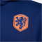 NIKE Niederlande Fleece Hoodie Herren 492 - blue void/safety orange S
