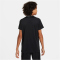 NIKE Pro Dri-FIT kurzarm Funktionsshirt Jungen 010 - black/white S (128-137 cm)