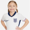 NIKE England Stadium Dri-FIT Heimtrikot 2024 Kinder 100 - white/blue void S (128-137 cm)