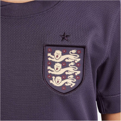 NIKE England Stadium Dri-FIT Ausw&auml;rtstrikot 2024 Kinder 573 - dark raisin/sesame S (128-137 cm)