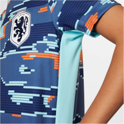 NIKE Niederlande Academy Pro Dri-FIT Aufwärmshirt Kinder 492 - blue void/copa/white S (128-137 cm)