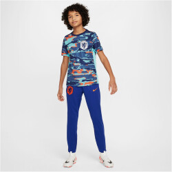 NIKE Niederlande Academy Pro Dri-FIT Aufwärmshirt Kinder 492 - blue void/copa/white S (128-137 cm)