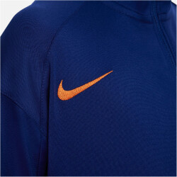 NIKE Niederlande Strike Dri-FIT Knit Trainingsanzug Kinder 455 - deep royal blue/safety orange S (104-110 cm)