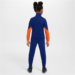 NIKE Niederlande Strike Dri-FIT Knit Trainingsanzug Kinder 455 - deep royal blue/safety orange S (104-110 cm)