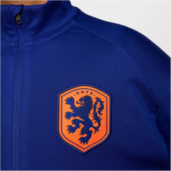 NIKE Niederlande Strike Dri-FIT Knit Trainingsanzug Kinder 455 - deep royal blue/safety orange S (128-137 cm)