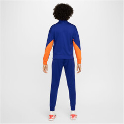 NIKE Niederlande Strike Dri-FIT Knit Trainingsanzug Kinder 455 - deep royal blue/safety orange S (128-137 cm)