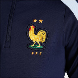 NIKE Frankreich Strike Dri-FIT Trainingsshirt Kinder 498 - blackened blue/cobalt bliss/cobalt bliss S (128-137 cm)