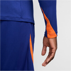 NIKE Niederlande Strike Dri-FIT Trainingsshirt Herren 455 - deep royal blue/safety orange L