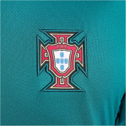 NIKE Portugal Strike Dri-FIT kurzarm Trainingsshirt Herren 381 - geode teal/kinetic green/sail S