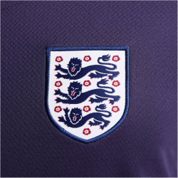 NIKE England Strike Dri-FIT kurzarm Trainingsshirt Herren 555 - purple ink/rosewood/white S