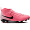 NIKE Jr. Phantom Luna 2 Academy MG Multi-Ground Fußballschuhe Kinder 600 - sunset pulse/black 33.5