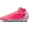 NIKE Phantom Luna 2 Pro FG Firm-Ground Fußballschuhe Herren 600 - sunset pulse/black 42