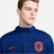 NIKE Niederlande Strike Dri-FIT Kapuzen-Trainingsanzug Herren 455 - deep royal blue/safety orange S