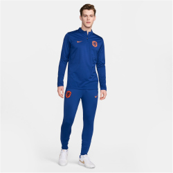 NIKE Niederlande Strike Dri-FIT Knit Trainingshose Herren 455 - deep royal blue/safety orange S