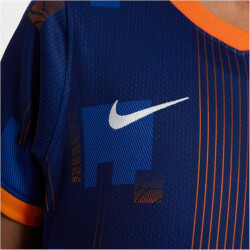 NIKE Niederlande Dri-FIT Stadium Auswärts-Minikit Kinder 492 - blue void/safety orange/copa/white XS (98-104 cm)