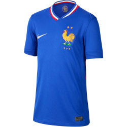 NIKE Frankreich Stadium Dri-FIT Heimtrikot 2024 Kinder 452 - bright blue/university red/white S (128-137 cm)