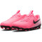 NIKE Jr. Phantom GX 2 Academy MG Multi-Ground Fußballschuhe Kinder 600 - sunset pulse/black 32