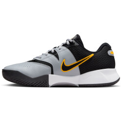 NIKE Court Lite 4 Tennisschuhe 005 - black/laser orange-wolf grey-white 44