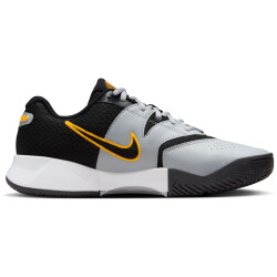NIKE Court Lite 4 Tennisschuhe 005 - black/laser orange-wolf grey-white 44