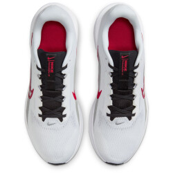 NIKE Downshifter 13 Laufschuhe Herren 104 - white/fire red-lt smoke grey-black 41