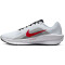 NIKE Downshifter 13 Laufschuhe Herren 104 - white/fire red-lt smoke grey-black 41