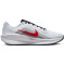 NIKE Downshifter 13 Laufschuhe Herren 104 - white/fire red-lt smoke grey-black 41