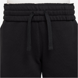 NIKE Sportswear Club Fleece French Terry Shorts Kinder 010 - black/white S (128-137 cm)