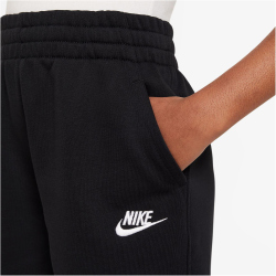 NIKE Sportswear Club Fleece French Terry Shorts Kinder 010 - black/white S (128-137 cm)