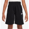 NIKE Sportswear Club Fleece French Terry Shorts Kinder 010 - black/white S (128-137 cm)